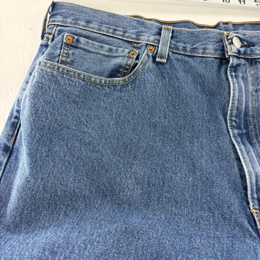 Levi's 550 Relaxed Fit Jeans Men's W40 L30 Medium Wash Denim